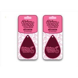 Juicy Blast Cherry Car Air Freshener, Pack of 2