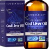 SOULSATION Icelandic Cod Liver Oil Liquid, Lemon (16oz) - Vitamins