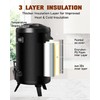 Insulated Beverage Dispenser 3.2 Gal - Hot Drink Dispenser 304