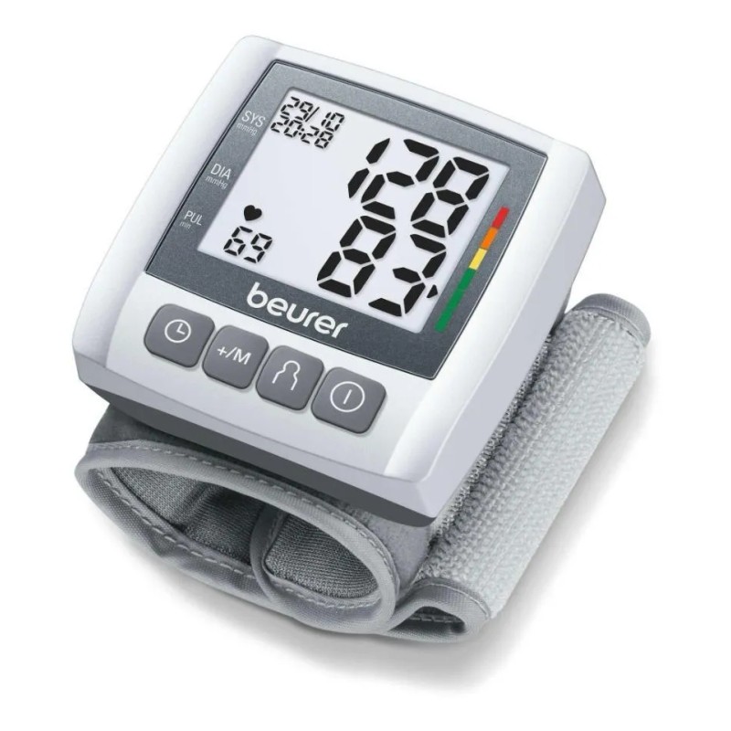 Medidor De Presin Arterial De Mueca Beurer Bc30 Gris Gris