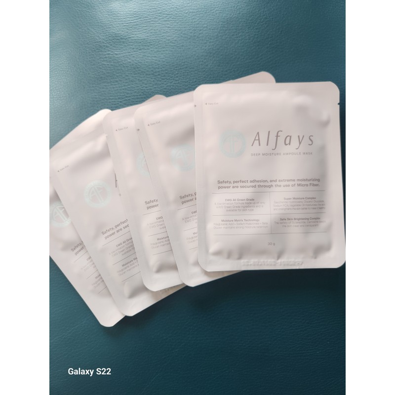 All Phase Deep Moisture Ampoule Mask - 5 pieces per
