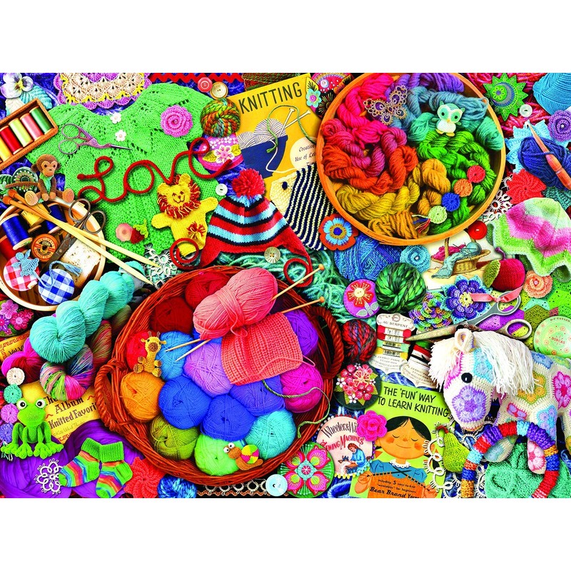 SUNSOUT INC - The Artful Needle - 1000 pc Jigsaw