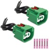 Pecafeitas 68064997AA Headlight Connector Wiring Harness, Compatible with Dodge Chrysler