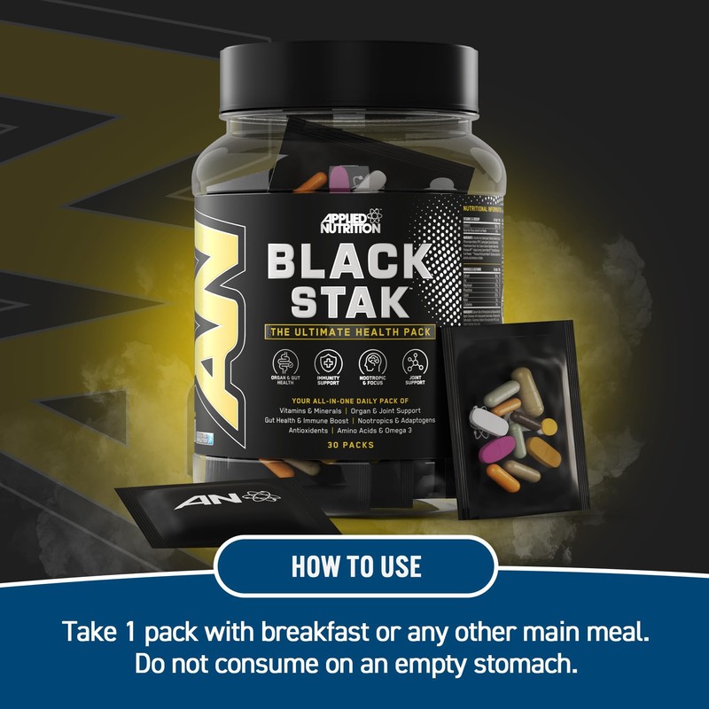 Applied Nutrition Black Stak - Complete Performance Complex - 30
