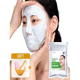 Lindsay Premium Modeling Pack (used at skin care shop) 1kg + 3 pack tools set + pink sponge / 린제이 프리미엄 모델링팩(피부관리샵 사용) 1kg+팩도구 3종세트+핑크해면