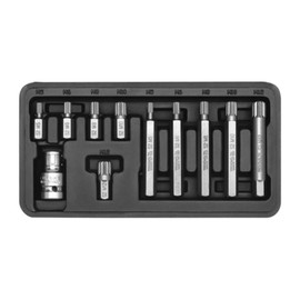 Yato yt-0415 Screwdriver Set Bits/Spline/11pcs