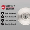 Kwikset Tustin Entry Door Handle with Lock and Key, Secure