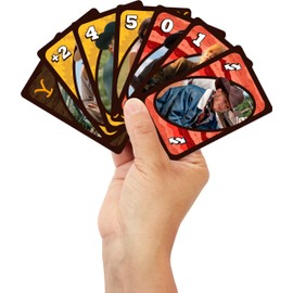 Mattel Games UNO Yellowstone Card Game for Kids, Adults, Families & Parties with Deck & Special Rule Inspired by The TV Show