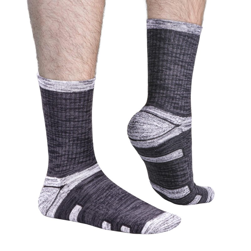 YUEDGE Mens Socks Thick Cotton Thermal Warm Winter Socks Padded