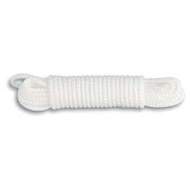 Chapuis GB Polypropylene Braided Cord Maximum Load - Resistance à la Rupture Approx 150kg - Diameter 3mm - Length 10m - White