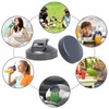 Flip Top to-Go Lid Stay-Fresh Resealable Lids Compatible with Nutribullet