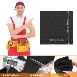 Welding Blanket Fireproof Mat,2 Packs 20" x 20" Heat Resistant Fabric 1800°F High Temp Insulation Pad,Welding Pad for Plumbing,Flame Retardant Protective Mat Soldering Welding