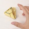 OPSZDYY 3D Triangle Metal Puzzle (Rose Gold)