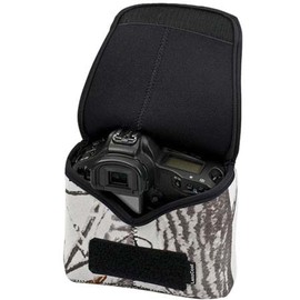 LensCoat BodyBag Pro camouflage neoprene protection camera body bag case (Realtree AP Snow)