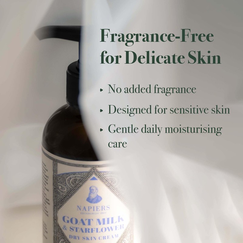 Napiers Goat Milk & Starflower Moisturising Cream - Dry Skin