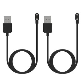 2Pack Charger Compatible for TOOBUR/MILOUZ/Fitpolo/Faweio/Amzhero/VrpeFit/Konitee/Gydom/Woneligo- IDW13/IDW18/IDW16/IDW19 Smartwatch Charging Charger Cable USB Cord Replacement Smartwatch Accessories
