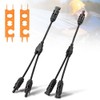 Kinfezlon 4 mm² Solar Y Cable, for MC4, Solar Panel