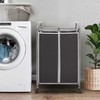 STORAGE MANIAC Laundry Sorter 2 Section, 90 L Gal Laundry