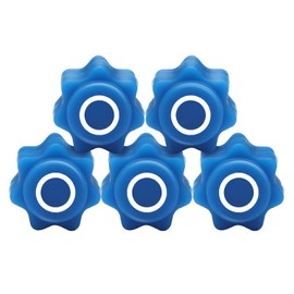 Asweets Gonggi Game Set, Gonggi Korean Game, Gonggi Set Squid Gong Gi Game Korean Jack Set, Games Hand Eye Coordination Training Toy (Blue 5Pcs)