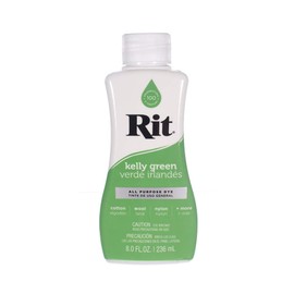 Rit Dye Liquid – Wide Selection of Colors – 8 Oz. (Kelly Green)