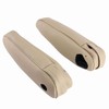 2Pcs Car Seat Armrest Synthetic Leather Cover for Lexus RX