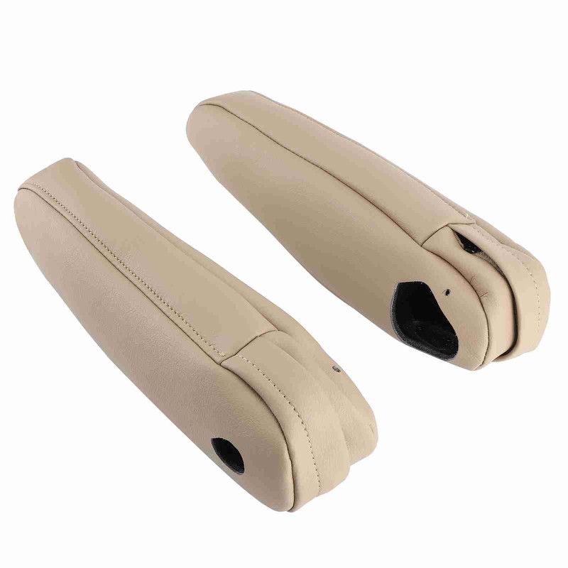2Pcs Car Seat Armrest Synthetic Leather Cover for Lexus RX