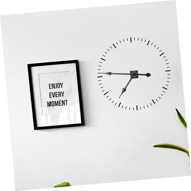 GRIRIW DIY Clock Mechanism Parts 5 Sets Metal Wall Clock
