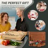 3 Packs Bamboo Cutting Board Set with Non Slip Feet