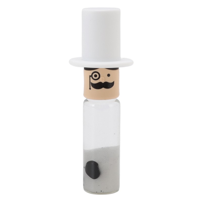 Ferrofluid Display Toy Magnetic Liquid Stress Relief Educational Cylindrical Ferrofluid