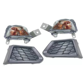 Texas e Parts New Fits 2019-2022 Nissan Altima Left Right Front Bumper Turn Signal Fog Cover