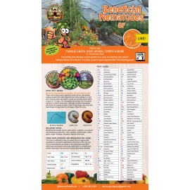 Natures Good Guys 50 Million Beneficial Nematodes SF - Targets Fungus Gnats, Root Aphids & More