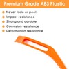 Trim Cover Exterior for Ford Bronco 2021-2026 2/4-Door 2PCS (Orange)