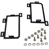 XJMOTO Front Hidden Bumper Replacement LED Fog Light Mounting Brackets