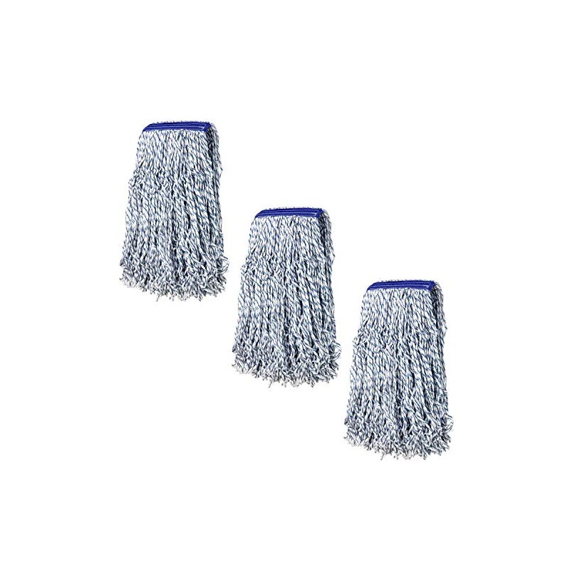 KLEEN HANDLER Cut End Finish Mop | 1.25" Universal Headband