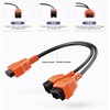 Foxwell 12+8 Pin Adapter Car Diagnostic Cable For FCA Chrysler