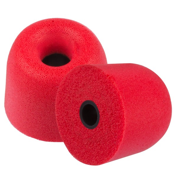 Xcessor Bullet FX-30 Small Replacement Comfort Foam Earbuds - Red
