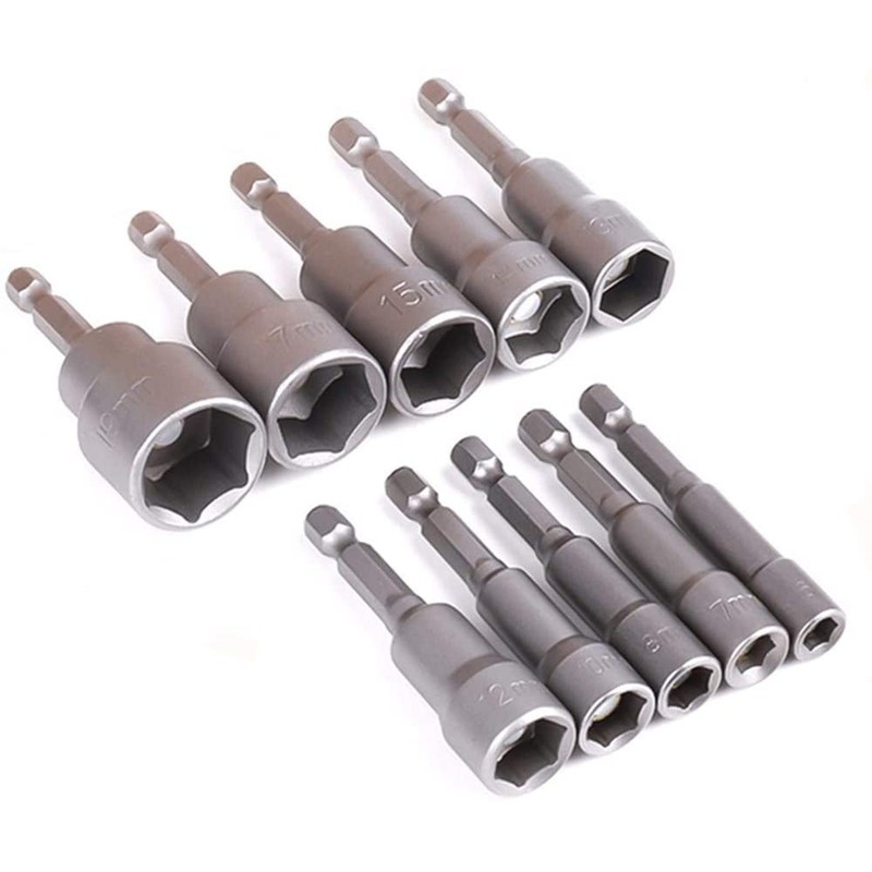 Socket Bit, Impact Socket, Socket for Impact Driver, Set of
