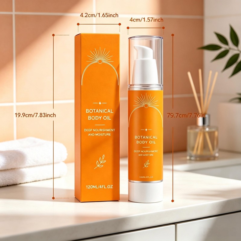 2PC Evora Botanical Body Oil for Crepey Skin with Passionflower