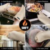 Rorecay Oven Mitts and Pot Holders Sets 6pcs, Extra Long