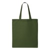 Q-TEES QTB Large Blank Heavy Duty Reusable Canvas Tote Shopping