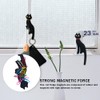 Ouliget Cute Magnetic Hooks for Refrigerator,3D Cat Office Magnets with