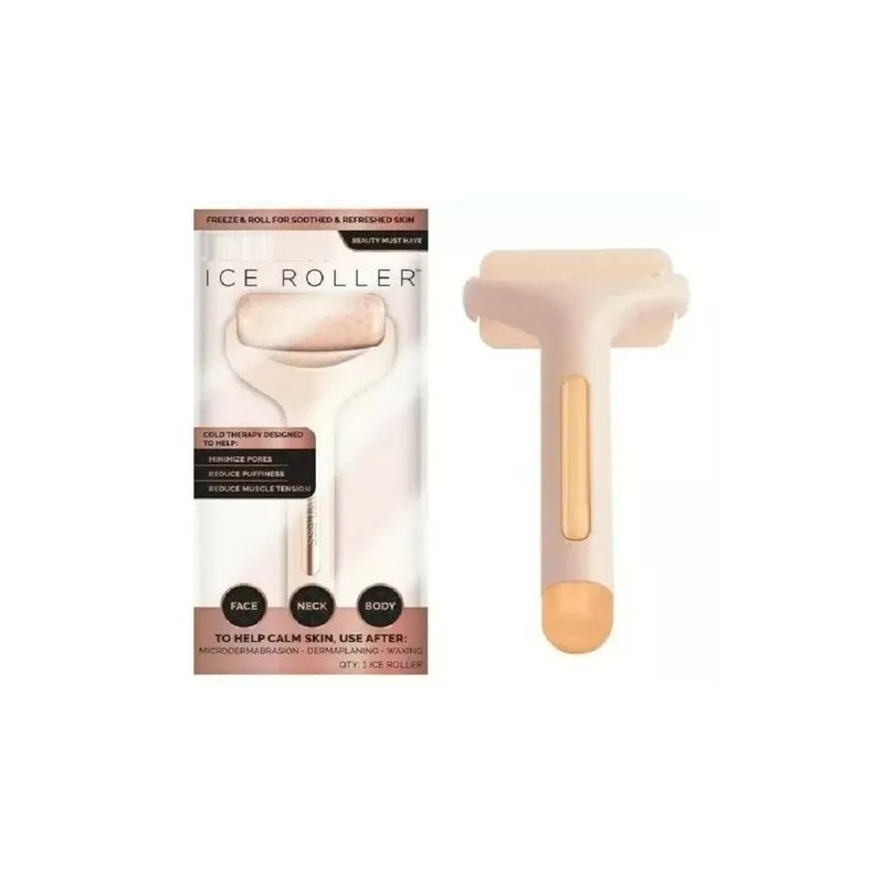 Ice Roller Rodillo Facial Ice Roller Reafirmante Gel Frio Anti-arrugas