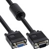 InLine 17705B S-VGA Verlängerung, 15pol HD Stecker / Buchse, schwarz,