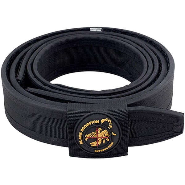 Black Scorpion Outdoor Gear Professional Heavy Duty Competition Belt for IPSC, USPSA, 3 Gun Shooting - Medium