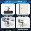 fuxunamz Projector Mount Wall, Projector Stand, Multifunctional, Projector Wall Mount,