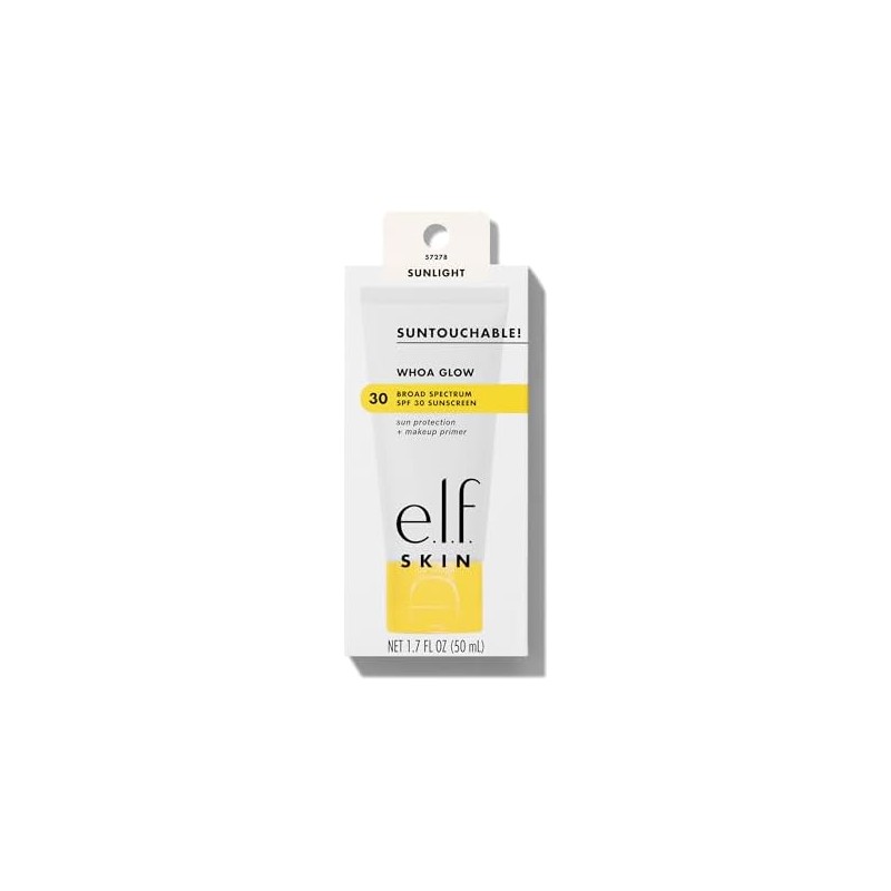 E.L.F. Skin Suntouchable Whoa Glow Spf 30, Protector Solar Y