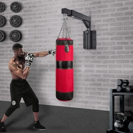 BeneLabel Wall Mount Heavy Bag Hanger with Chain 360 Swivel Punching Bag Hanging Kit with Adjustable Length & Heigth Boxing Bag Bracket for Home Gym - Holds up to 800 lbs fit for Most Heavy Bags