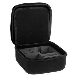 Fotodiox GoTough CamCase Double Black Kit with Carrying Case and Metal Accessories for Two GoPro Hero Cameras - 9 Piece