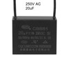 uxcell Ceiling Fan Capacitor CBB61 20uF 250V AC 2 Wires
