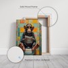 UIFBPLCV Bathroom Monkey Wall Art Funny Bathroom Animal Canvas Wall